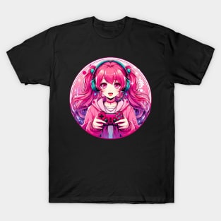 Gamer girl pinkish T-Shirt